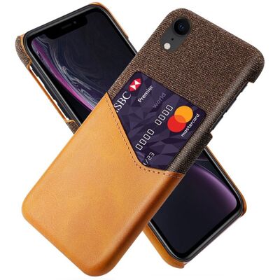 Apple Bofink iPhone Xr Card Kuoret - Oranssi Apple Bofink iPhone Xr Card Kuoret - Oranssi