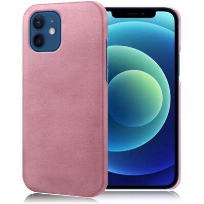 Apple Croco iPhone 12 Pro / iPhone 12 kotelot - Pinkki Apple Croco iPhone 12 Pro / iPhone 12 kotelot - Pinkki