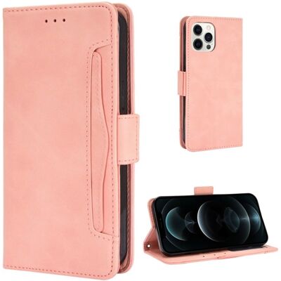 Apple Moderni Nahkalaukku For iPhone 13 - Pinkki Apple Moderni Nahkalaukku For iPhone 13 - Pinkki