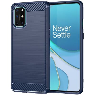 Rio Carbon Flex Suojakotelo OnePlus 8T - Sininen Rio Carbon Flex Suojakotelo OnePlus 8T - Sininen