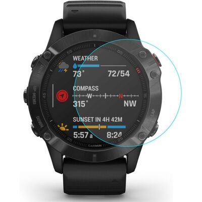 2Pcs HAT PRINCE Garmin Fenix 6 / 6 Pro karkaistu lasi näytönsuojain 2Pcs HAT PRINCE Garmin Fenix 6 / 6 Pro karkaistu lasi näytönsuojain