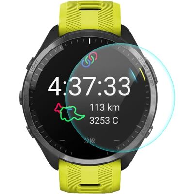 HAT PRINCE Garmin Forerunner 965 kaaren reuna karkaistua lasia näytön suojakalvo HAT PRINCE Garmin Forerunner 965 kaaren reuna karkaistua lasia näytön suojakalvo