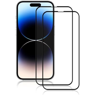 Apple 2 kpl AMORUS erittäin vahva lasi näytönsuoja iPhone 15 Pro Maxille Apple 2 kpl AMORUS erittäin vahva lasi näytönsuoja iPhone 15 Pro Maxille