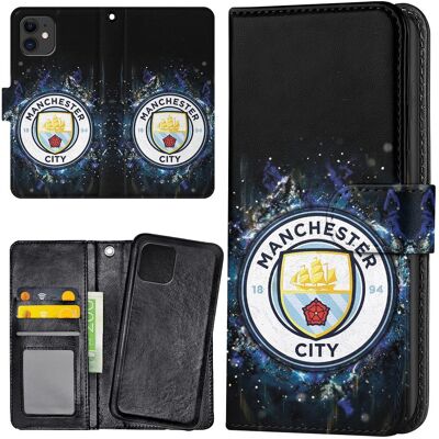 Apple iPhone 12/12 Pro - Lompakkokotelo/Kuoret Manchester City Apple iPhone 12/12 Pro - Lompakkokotelo/Kuoret Manchester City