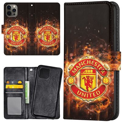 Apple iPhone 15 Pro - Lompakkokotelo/Kuoret Manchester United Apple iPhone 15 Pro - Lompakkokotelo/Kuoret Manchester United