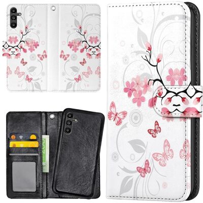 Samsung Galaxy A35 5G - Lompakkokotelo/Kuoret Luonnonkuosi Samsung Galaxy A35 5G - Lompakkokotelo/Kuoret Luonnonkuosi