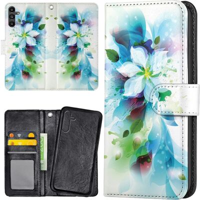 Samsung Galaxy A56 5G - Lompakkokotelo/Kuoret Kukka Samsung Galaxy A56 5G - Lompakkokotelo/Kuoret Kukka