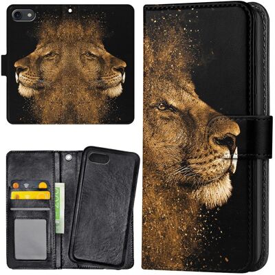 Apple iPhone 7/8/SE - Lompakkokotelo/Kuoret Lion Apple iPhone 7/8/SE - Lompakkokotelo/Kuoret Lion