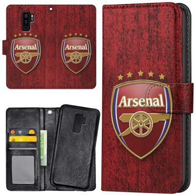 Samsung Galaxy S9 Plus - Lompakkokotelo/Kuoret Arsenal Samsung Galaxy S9 Plus - Lompakkokotelo/Kuoret Arsenal