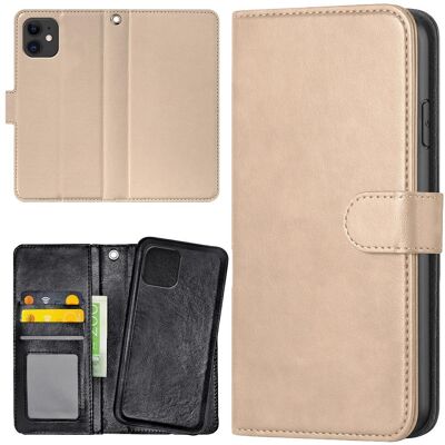 Apple iPhone 11 - Lompakkokotelo/Kuoret Beige Apple iPhone 11 - Lompakkokotelo/Kuoret Beige