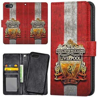 Apple iPhone 7/8/SE (2020 & 2022) - lompakko-suojus Liverpool Apple iPhone 7/8/SE (2020 & 2022) - lompakko-suojus Liverpool