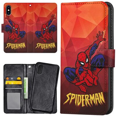 Apple iPhone XR - Lompakkokotelo/Kuoret Spider-Man Apple iPhone XR - Lompakkokotelo/Kuoret Spider-Man