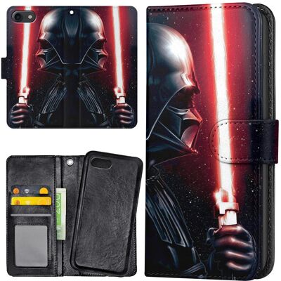 Apple iPhone 7/8/SE - Lompakkokotelo/Kuoret Darth Vader Apple iPhone 7/8/SE - Lompakkokotelo/Kuoret Darth Vader
