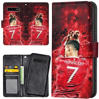 Samsung Galaxy S10 - Lompakkokotelo/Kuoret Ronaldo Samsung Galaxy S10 - Lompakkokotelo/Kuoret Ronaldo
