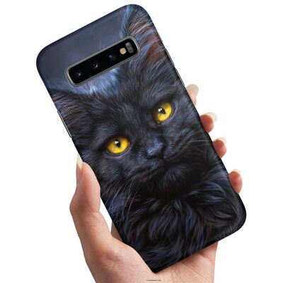 Kuoret / Suojakuoret Samsung Galaxy S10e - Musta Kissa Kuoret / Suojakuoret Samsung Galaxy S10e - Musta Kissa