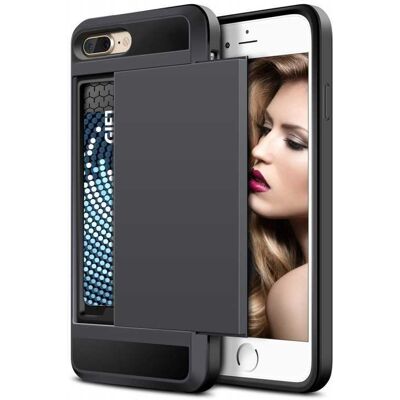 Apple iPhone 8 Iskunkestävä kansi korttilokerolla Apple iPhone 8 Iskunkestävä kansi korttilokerolla