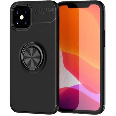 Apple iPhone 12 Mini Käytännöllinen iskunkestävä kotelo sormustelineellä V3 Apple iPhone 12 Mini Käytännöllinen iskunkestävä kotelo sormustelineellä V3