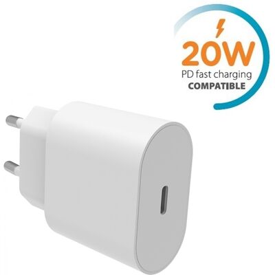 Setty 20W USB-C Laturi - Nopea Power Delivery älypuhelimille Setty 20W USB-C Laturi - Nopea Power Delivery älypuhelimille