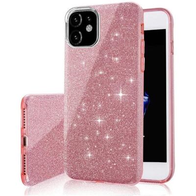 TechSolz iPhone X/XS Glitter 3-in-1 Takakotelo TechSolz iPhone X/XS Glitter 3-in-1 Takakotelo