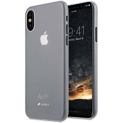 Apple Melkco Air PP -puhelinkuori iPhone X/XS - Läpinäkyvä Apple Melkco Air PP -puhelinkuori iPhone X/XS - Läpinäkyvä