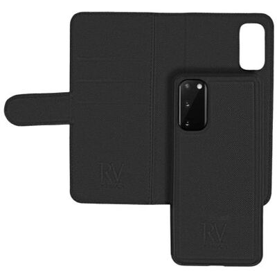 Samsung Galaxy A12 lompakko ja stand - Musta Samsung Galaxy A12 lompakko ja stand - Musta