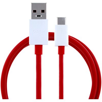 OnePlus D401 USB- ja USB-C-kaapeli 1,5 - punainen OnePlus D401 USB- ja USB-C-kaapeli 1,5 - punainen