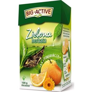 Big Active GREEN TEA WITH ORANGE BIG-ACTIVE lehti 100G 17453044 17453044 Big Active GREEN TEA WITH ORANGE BIG-ACTIVE lehti 100G 17453044 17453044