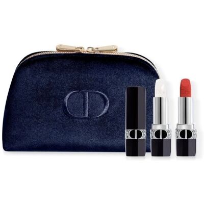 Christian Dior Set Christian : Couture Colour, Velvet, Cream Lipstick, 720, Icone, Refillable, 3.5 ml + Couture Colour, Lip Balm, 000, natural, Refill, 3.... Christian Dior Set Christian : Couture Colour, Velvet, Cream Lipstick, 720, Icone, Refillable, 3.5 ml + Couture Colour, Lip Balm, 000, natural, Refill, 3....