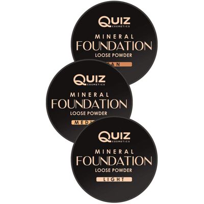 Mineraalimeikkivoide - Loose power - Quiz Cosmetics Mineraalimeikkivoide - Loose power - Quiz Cosmetics