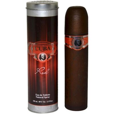 Fragluxe Cuba Red Eau de Toilette Spray miehille - 100ml Fragluxe Cuba Red Eau de Toilette Spray miehille - 100ml