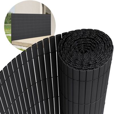Ecd-Germany Yksityisyyden suoja matto 100x900 cm Yksityisyyden suoja aita Windbreak parveke näytön PVC antrasiitti UV-kestävä Ecd-Germany Yksityisyyden suoja matto 100x900 cm Yksityisyyden suoja aita Windbreak parveke näytön PVC antrasiitti UV-kestävä