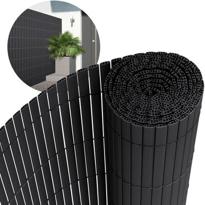 Ecd-Germany Yksityisyyden suoja matto 160x800 cm Yksityisyyden suoja aita Windbreak parveke näytön PVC antrasiitti UV-kestävä Ecd-Germany Yksityisyyden suoja matto 160x800 cm Yksityisyyden suoja aita Windbreak parveke näytön PVC antrasiitti UV-kestävä