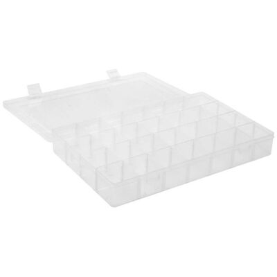 Säilytyslaatikko 28 lokeroa 34.5x21.5x4.7cm Säilytyslaatikko 28 lokeroa 34.5x21.5x4.7cm