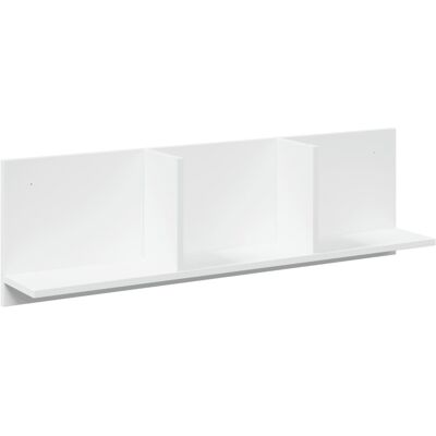 vidaXL Seinähylly 100x16,5x30 cm Valkoinen Insinööri puu - Seinähylly vidaXL Seinähylly 100x16,5x30 cm Valkoinen Insinööri puu - Seinähylly