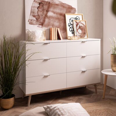 Lipasto, Home, 120x40x86 cm, valkoinen Lipasto, Home, 120x40x86 cm, valkoinen