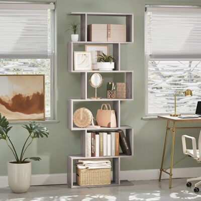 Kirjahylly, 24x70x190,5 cm, Greige Kirjahylly, 24x70x190,5 cm, Greige