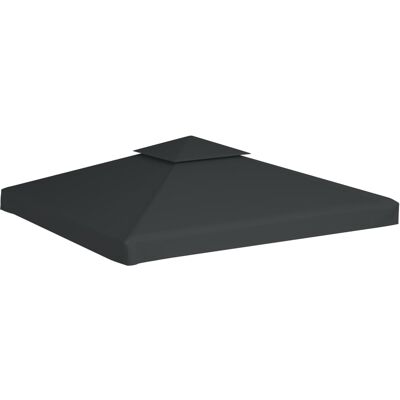 vidaXL Huvimajan vaihtokatto 310 g/m² Tummanharmaa 3 x 3 m vidaXL Huvimajan vaihtokatto 310 g/m² Tummanharmaa 3 x 3 m
