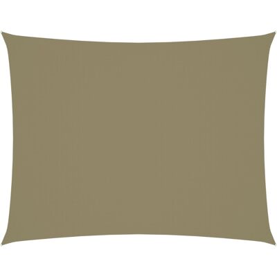 vidaXL Auringonsuoja Oxford-kankaasta Ristikkäisellä 3x4 m Beige - Auringonsuoja vidaXL Auringonsuoja Oxford-kankaasta Ristikkäisellä 3x4 m Beige - Auringonsuoja