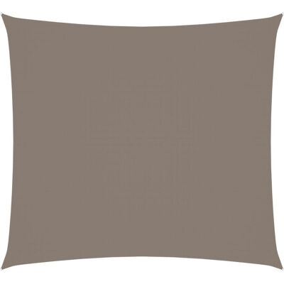 vidaXL Auringonsuoja-aita Oxford-kangas suorakulmainen 2,5x3 m Taupe Varjostuskangas - Auringonsuoja-aita vidaXL Auringonsuoja-aita Oxford-kangas suorakulmainen 2,5x3 m Taupe Varjostuskangas - Auringonsuoja-aita