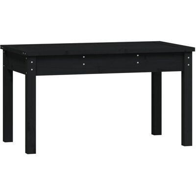 vidaXL Puutarhapenkki musta 80x44x45 cm täysi mänty vidaXL Puutarhapenkki musta 80x44x45 cm täysi mänty