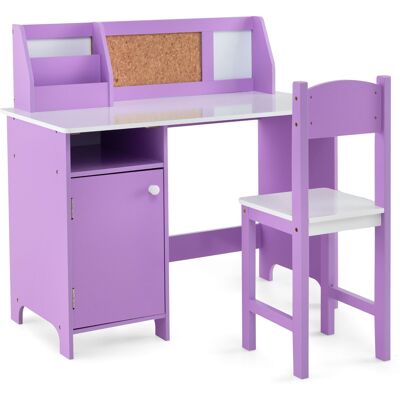 Lasten pöytä ja tuolisarja, 90x45x86 cm, violetti , Star Lasten pöytä ja tuolisarja, 90x45x86 cm, violetti , Star