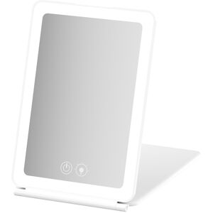 MTK Kokoontaittuva kannettava LED-meikkipeili - 3X suurennuksella MTK Kokoontaittuva kannettava LED-meikkipeili - 3X suurennuksella