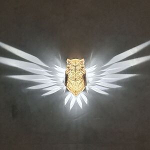 Owl wings -valaisimen seinäkiinnitys LED-valaisinsovitin Owl wings -valaisimen seinäkiinnitys LED-valaisinsovitin