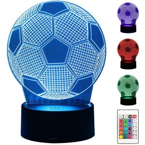 Yövalo Jalkapallo / Pöytävalaisin - RGB Yövalo Jalkapallo / Pöytävalaisin - RGB