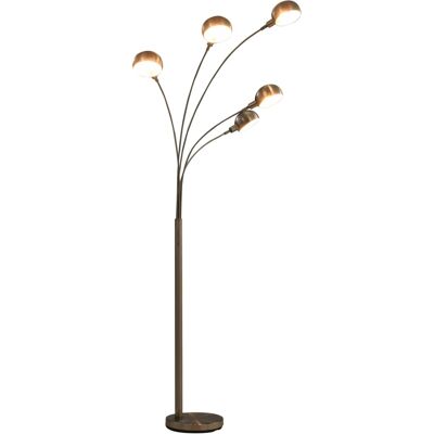 vidaXL Lattiavalaisin 200 cm 5 x E14 hopea vidaXL Lattiavalaisin 200 cm 5 x E14 hopea