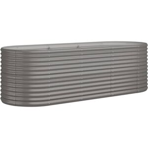 vidaXL Puutarhamaaki 224x80x68 cm Harmaa - Puutarhamaaki vidaXL Puutarhamaaki 224x80x68 cm Harmaa - Puutarhamaaki