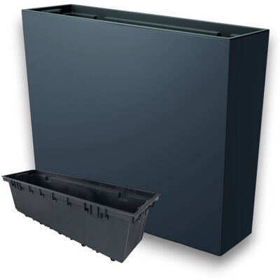 Prosperplast - URBI - Allasgrå/Antrasiitti - 580x180x498 - Planter Prosperplast - URBI - Allasgrå/Antrasiitti - 580x180x498 - Planter