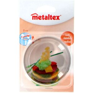 Metaltex-paistorengas 8x4,5 cm ruostumatonta terästä Metaltex-paistorengas 8x4,5 cm ruostumatonta terästä