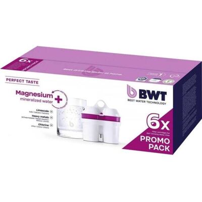 BWT 125681749, 6 kpl, BWT, Vesisuodatinpatruuna BWT 125681749, 6 kpl, BWT, Vesisuodatinpatruuna