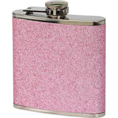 Pullo / Taskumatti Glitter Vaaleanpunainen - 18 cl Pullo / Taskumatti Glitter Vaaleanpunainen - 18 cl